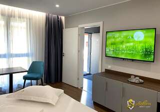 Мотели Hotel Saftica Săftica Улучшенный двухместный номер с 1 кроватью-11